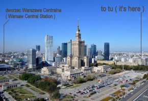 Гостиница 2 metro lines Warsaw Center  Варшава